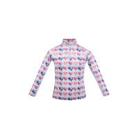 T-shirt funzionale Hearts Kids HKM Bianco / rosa acceso