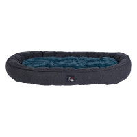 Hondenbed Anam Cara ovaal HKM Blu scuro / petrolio