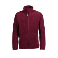 Giacca in pile Anni HKM Rosso scuro