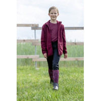 Giacca in pile Anni HKM Rosso scuro Giacca in pile Anni HKM Rosso scuro