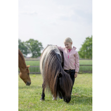 Giacca in pile Anni HKM Rosa antico