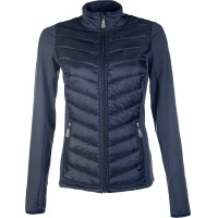 Giacca trapuntata Prag Style HKM Blu scuro