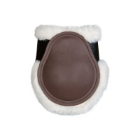Paraglomi Basic foderati in pelliccia sintetica HKM Marrone scuro Paraglomi Basic foderati in pelliccia sintetica HKM Marrone scuro