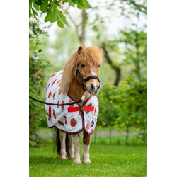 Coperta anti-mosche Ladybug HKM Bianco / rosso