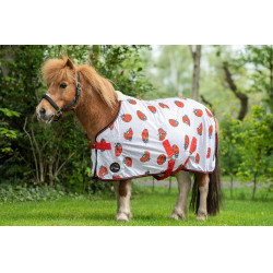 Coperta anti-mosche Ladybug HKM Bianco / rosso