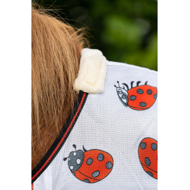 Coperta anti-mosche Ladybug HKM Bianco / rosso