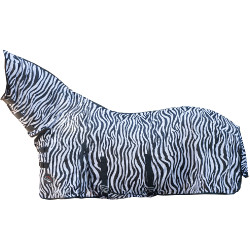 Coperta e copricollo antimosche Zebra HKM Coperta e copricollo antimosche Zebra HKM