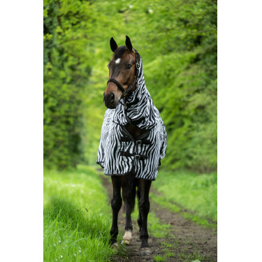 Coperta e copricollo antimosche Zebra HKM Coperta e copricollo antimosche Zebra HKM