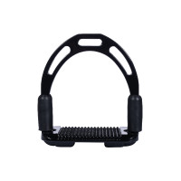 Staffili di sicurezza Ultra Safety in alluminio HKM Nero