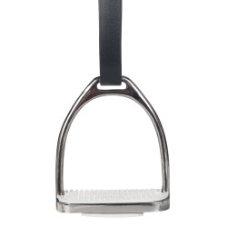 Staffili in acciaio inox larghi 12 cm 1 paio HKM