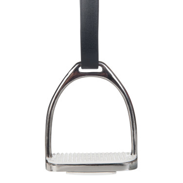 Staffili in acciaio inox larghi 12 cm 1 paio HKM Staffili in acciaio inox larghi 12 cm 1 paio HKM