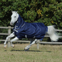Coperta Bucas Freedom Turnout Full Neck 300g Blu navy Coperta Bucas Freedom Turnout Full Neck 300g Blu navy