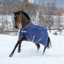 Coperta Bucas Freedom Turnout 150g Marino / argento Blu