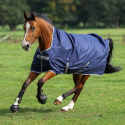 Coperta Bucas Freedom Turnout High Neck 150g Marino / argento Blu