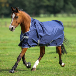 Coperta Bucas Freedom Turnout High Neck 150g Marino / argento Blu