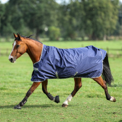 Coperta Bucas Freedom Turnout High Neck 150g Marino / argento Blu