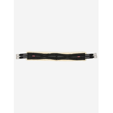 Sottopancia LeMieux anatomico foderato in montone Nero / naturale