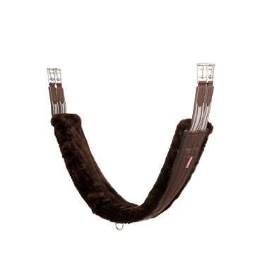 Sottopancia LeMieux anatomico foderato in montone Marrone / marrone Sottopancia LeMieux anatomico foderato in montone Marrone / marrone