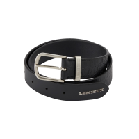 Cintura LeMieux in pelle goffrata Nero
