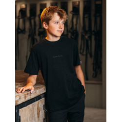 T-shirt LeMieux Young Rider ragazzo Nero