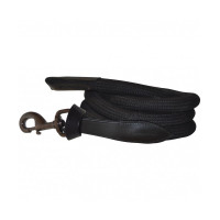 Longe corda Canter Nero / fibbie nere