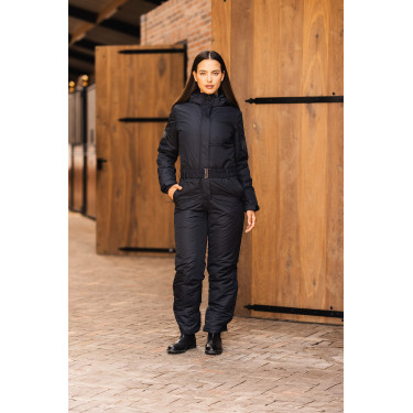 Macacão acolchoado impermeável Annica feminino Horze Grigio cancello in ferro Macacão acolchoado impermeável Annica feminino Horze Grigio cancello in ferro
