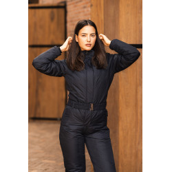 Macacão acolchoado impermeável Annica feminino Horze Grigio cancello in ferro