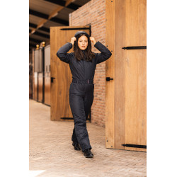 Macacão acolchoado impermeável Annica feminino Horze Grigio cancello in ferro