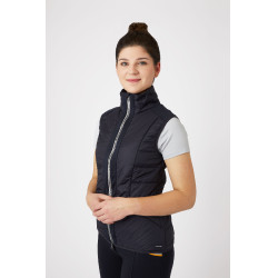 Gilet senza maniche Cameron da donna Horze Blu marino scuro