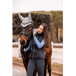 Gilet senza maniche Cameron da donna Horze Blu marino scuro