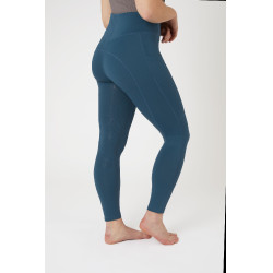 Leggings da equitazione donna con grip integrale Alyssa Horze Blu legione Leggings da equitazione donna con grip integrale Alyssa Horze Blu legione