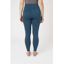 Leggings da equitazione donna con grip integrale Alyssa Horze Blu legione Leggings da equitazione donna con grip integrale Alyssa Horze Blu legione