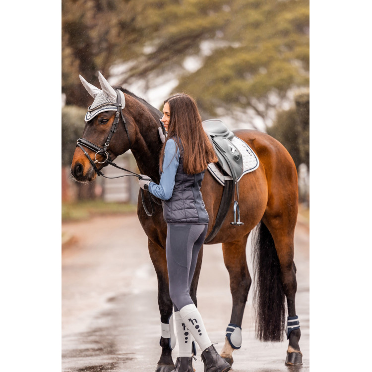 Pantaloni da equitazione da donna con grip integrale Ebba con mesh Horze Pantaloni da equitazione da donna con grip integrale Ebba con mesh Horze