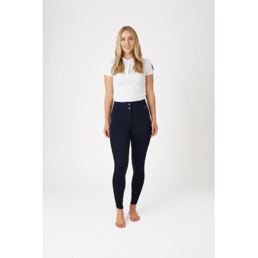 Pantaloni termici da donna Mira con fondo integrale Horze Blu marino scuro