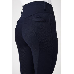 Pantaloni termici da donna Mira con fondo integrale Horze Blu marino scuro