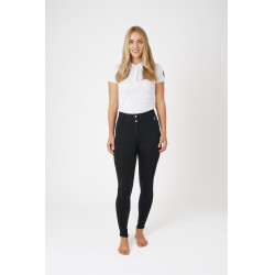 Pantaloni termici da donna Mira con fondo integrale Horze Nero Pantaloni termici da donna Mira con fondo integrale Horze Nero