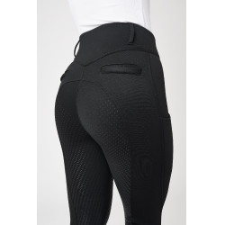 Pantaloni termici da donna Mira con fondo integrale Horze Nero Pantaloni termici da donna Mira con fondo integrale Horze Nero