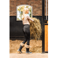 Pantaloni termici da donna Mira con fondo integrale Horze Nero Pantaloni termici da donna Mira con fondo integrale Horze Nero