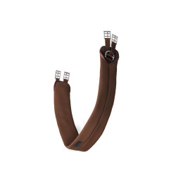 Cinghia Cavtat in neoprene con chiusura anti-sfregamento Horze Marrone demitasse