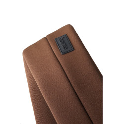 Cinghia Cavtat in neoprene con chiusura anti-sfregamento Horze Marrone demitasse