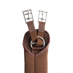 Cinghia Cavtat in neoprene con chiusura anti-sfregamento Horze Marrone demitasse