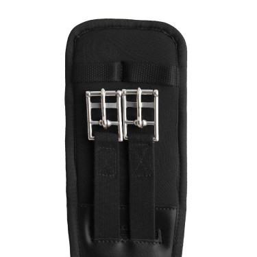 Cinghia da addestramento in neoprene Varna con elastico Horze Nero