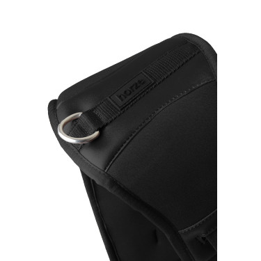 Sottopancia da addestramento in neoprene Varna senza elastico Horze Nero