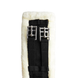 Cinghia da addestramento Tartu in neoprene con pelliccia sintetica non rimovibile Horze Nero Cinghia da addestramento Tartu in neoprene con pelliccia sintetica non rimovibile Horze Nero