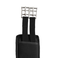 Sottopancia preformato in neoprene Frontera con elastico Horze Nero Sottopancia preformato in neoprene Frontera con elastico Horze Nero