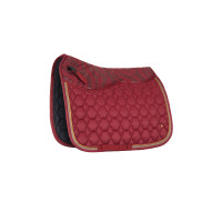 Dressuursingepad Kenya Horze Rabarbaro rosso scuro Bordeaux Dressuursingepad Kenya Horze Rabarbaro rosso scuro Bordeaux
