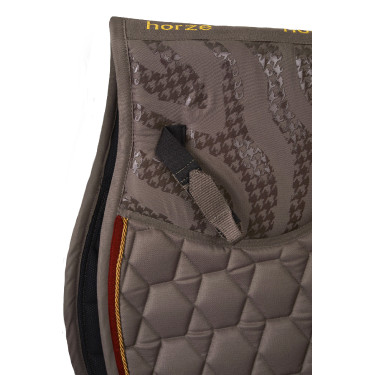 Sottosella misto Kenya Horze Marrone grigio ferro Sottosella misto Kenya Horze Marrone grigio ferro