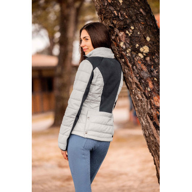 Giacca da equitazione da donna Cameron Horze Grigio nebbia portuale Giacca da equitazione da donna Cameron Horze Grigio nebbia portuale