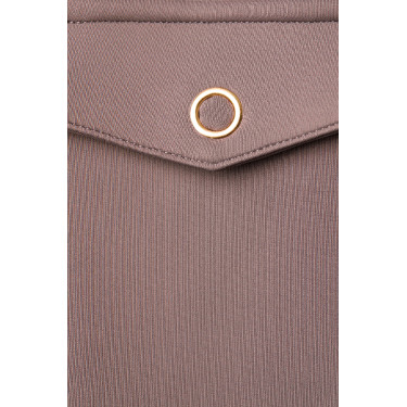 Giacca-camicia da donna Alyssa Horze Marrone grigio ferro