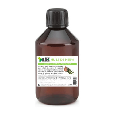 Huile Vegetale De Neem Cheval ESC Laboratoire